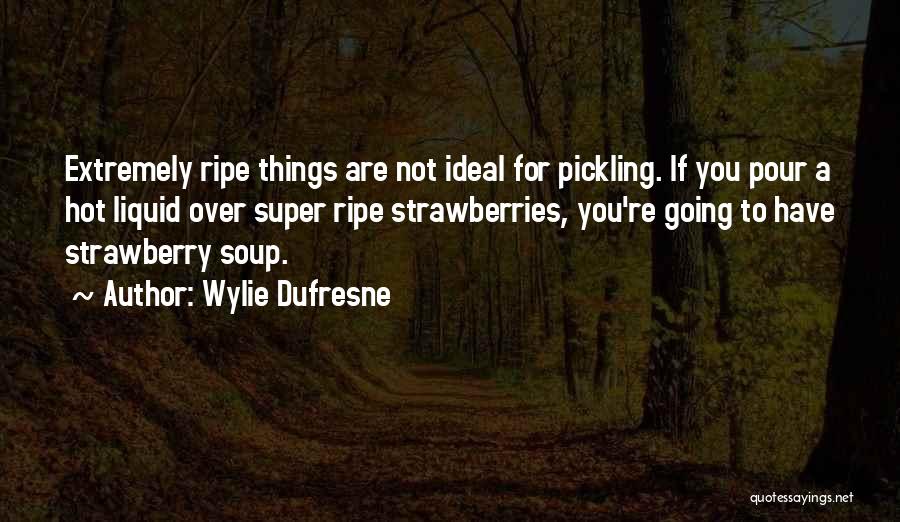 Dufresne Quotes By Wylie Dufresne