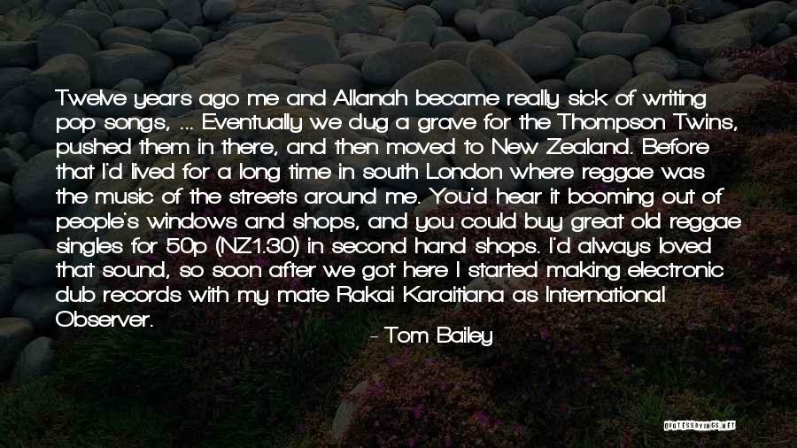 Dug Quotes By Tom Bailey Dug Quotes By Tom Bailey