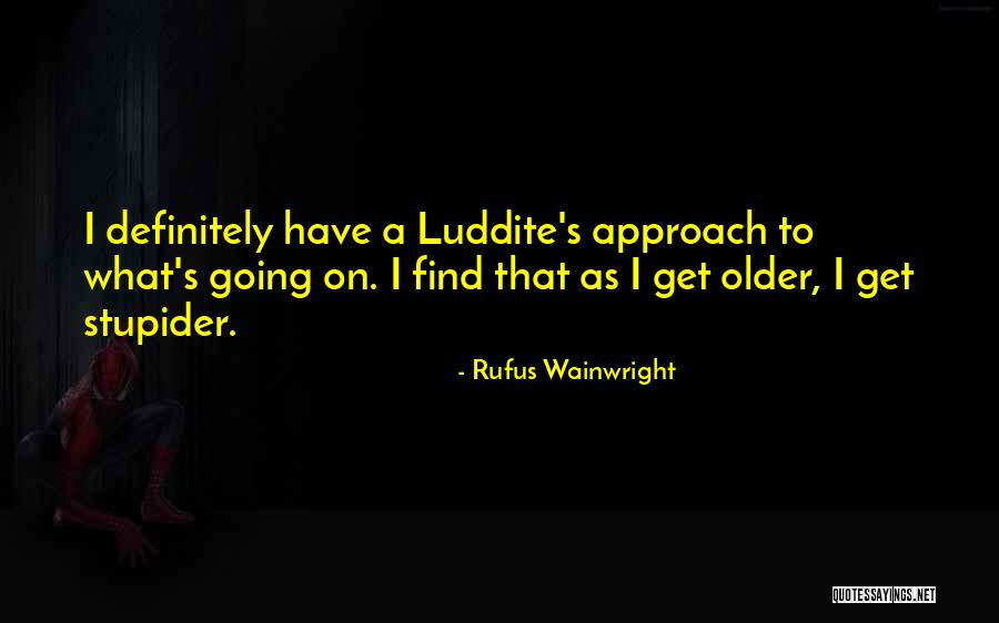 Dujour Backdoor Quotes By Rufus Wainwright