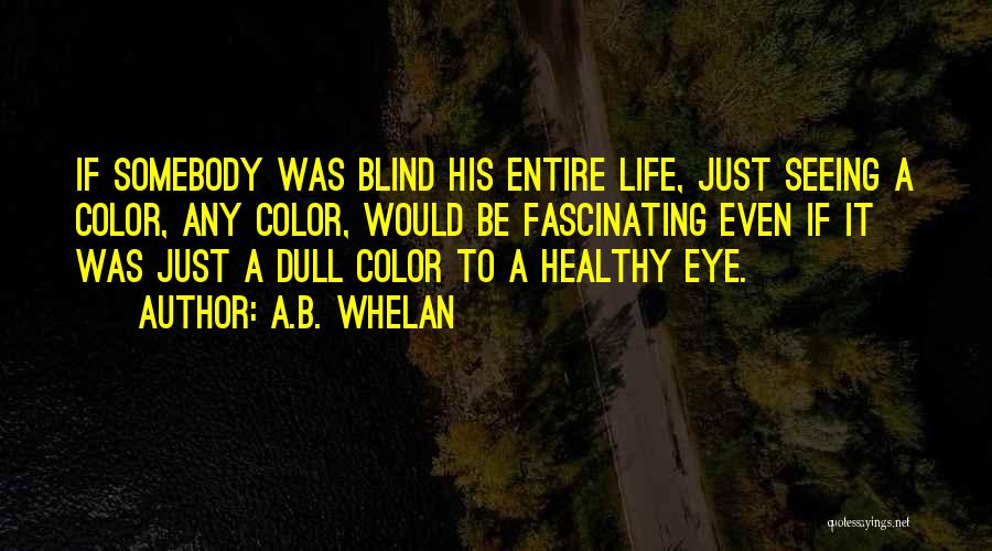 Dull Color Quotes By A.B. Whelan
