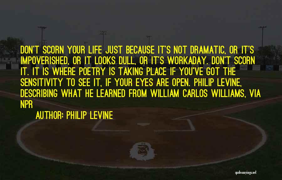 Dull Life Quotes By Philip Levine