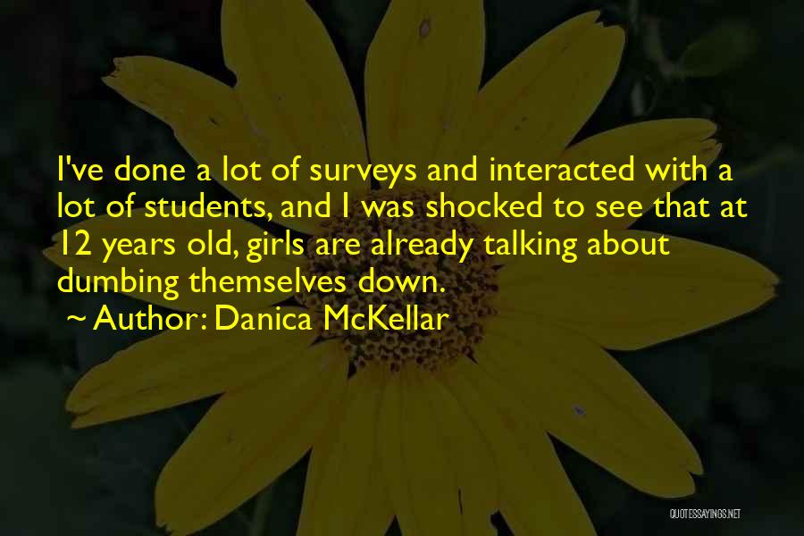 Dumbing Quotes By Danica McKellar