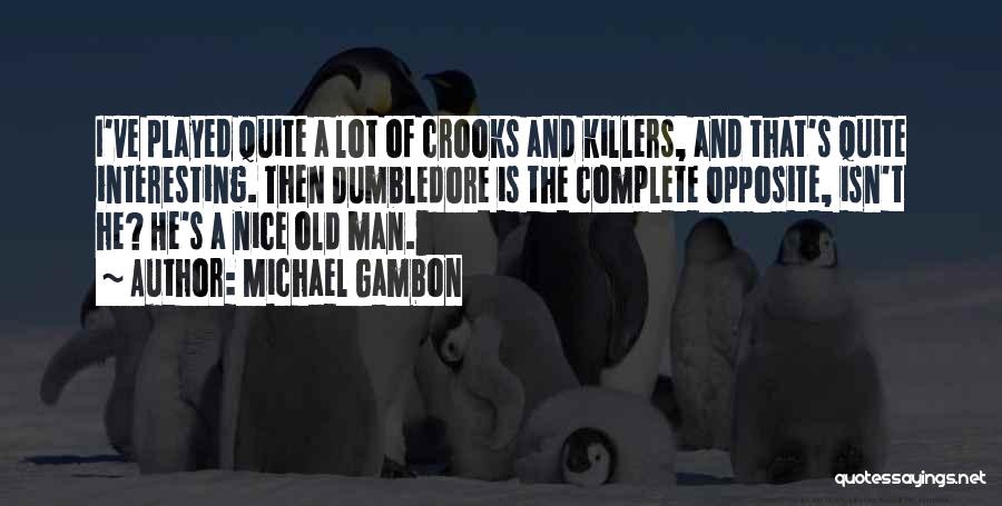 Dumbledore Quotes By Michael Gambon