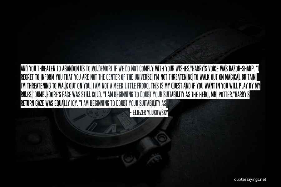 Dumbledore To Harry Quotes By Eliezer Yudkowsky Dumbledore To Harry Quotes By Eliezer Yudkowsky
