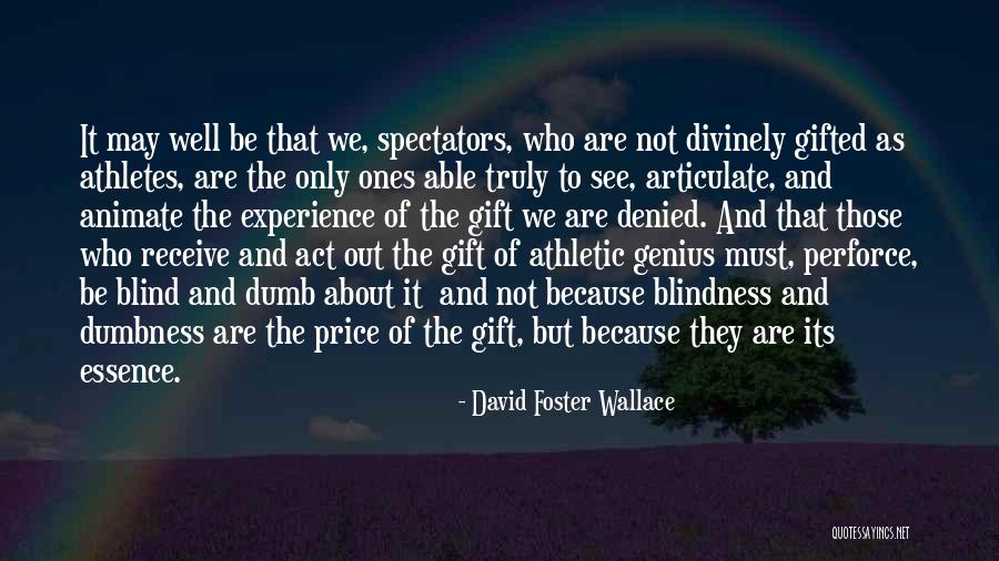 Dumbness Quotes By David Foster Wallace