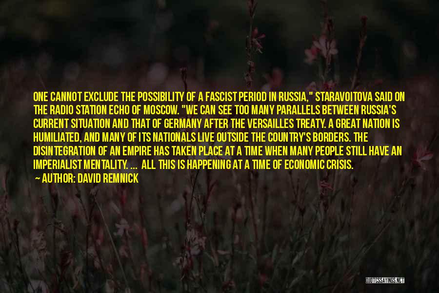 Dumbnuts Quotes By David Remnick