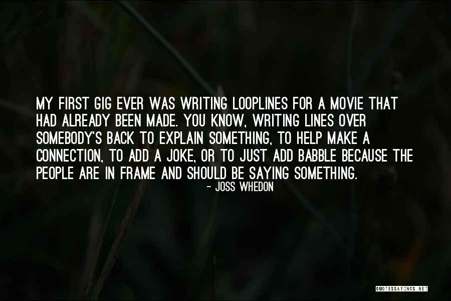 Dumbstruck Sentence Quotes By Joss Whedon Dumbstruck Sentence Quotes By Joss Whedon