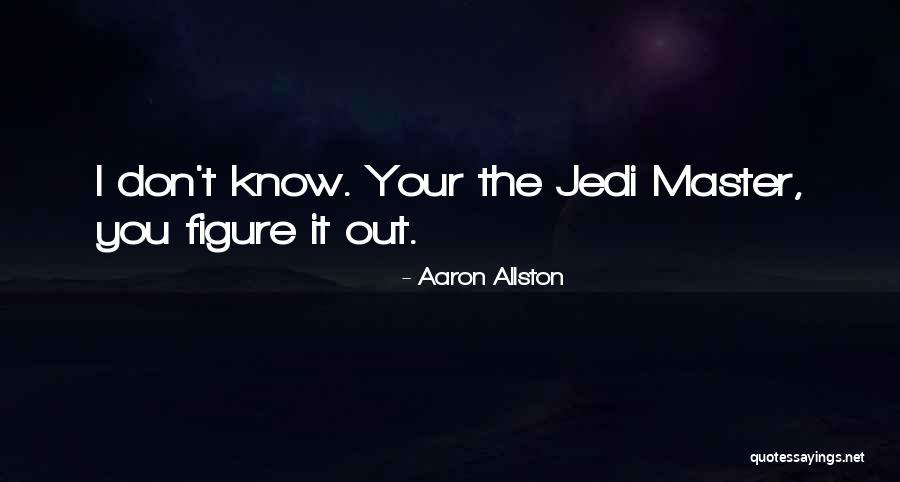 Dumeha Thompson Quotes By Aaron Allston
