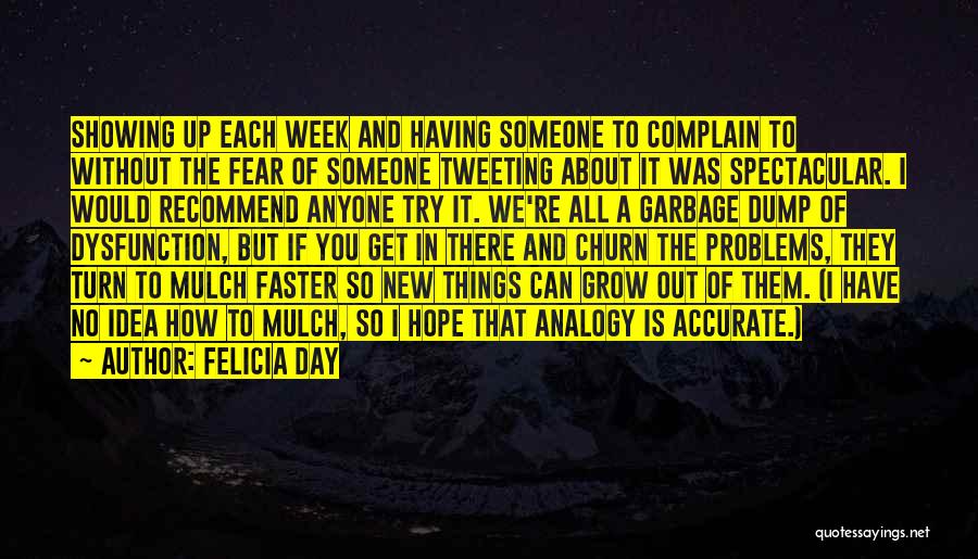 Dump A Day Quotes By Felicia Day