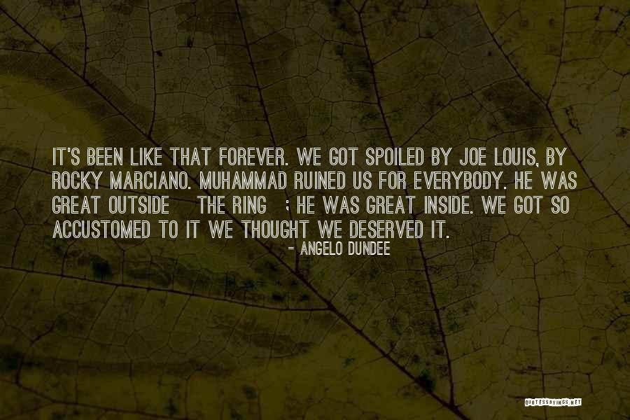 Dundee Quotes By Angelo Dundee