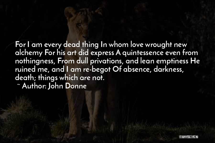 Dune Water Quotes By John Donne