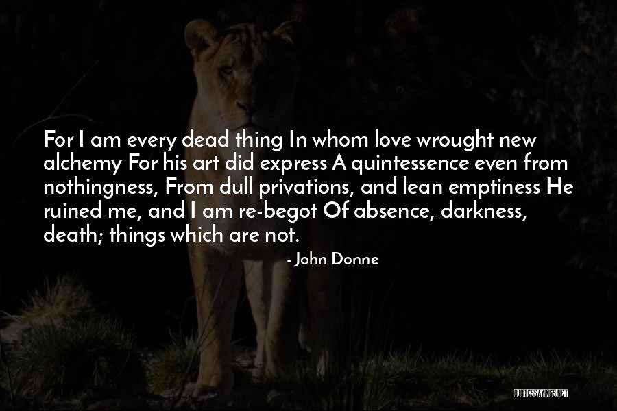 Dune Water Quotes By John Donne