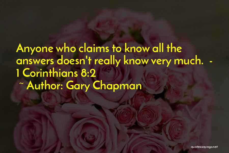 Dunstschwaden Quotes By Gary Chapman