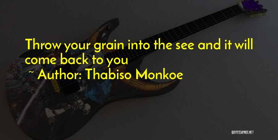 Dupaquier Consulting Quotes By Thabiso Monkoe