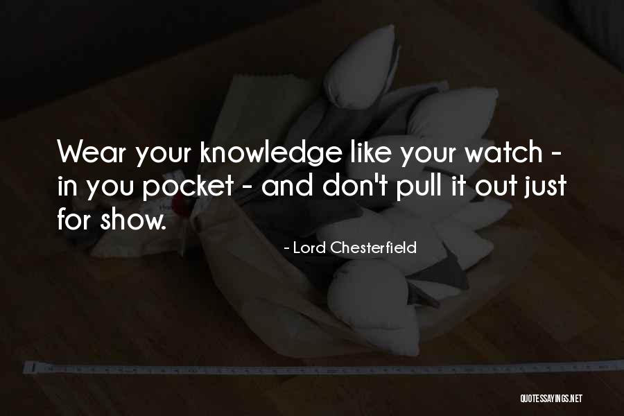 Durabag Quotes By Lord Chesterfield Durabag Quotes By Lord Chesterfield