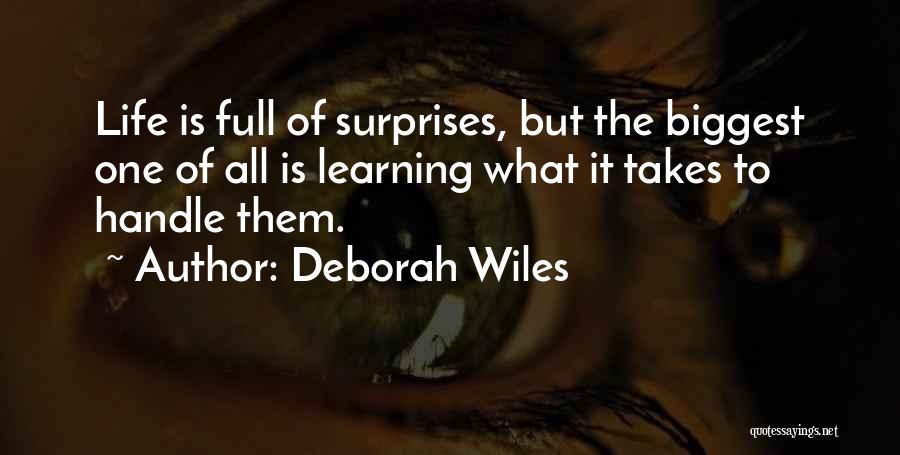 Durably Seven Quotes By Deborah Wiles