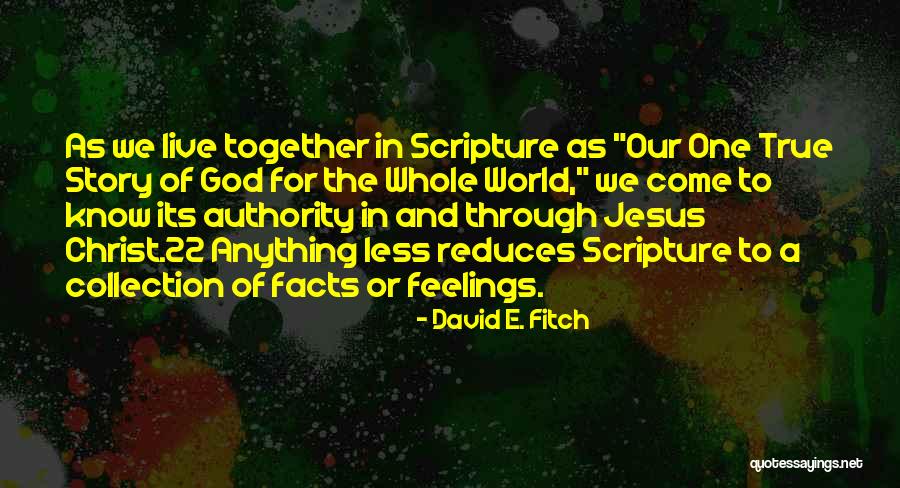 Durairaj Kay Quotes By David E. Fitch Durairaj Kay Quotes By David E. Fitch