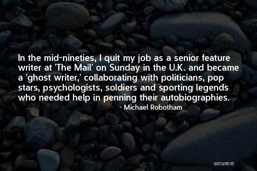 Durarara Season Quotes By Michael Robotham
