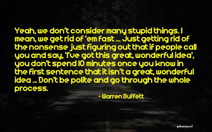 Durarara Season Quotes By Warren Buffett