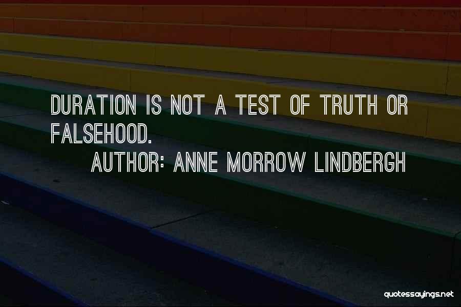 Duration Quotes By Anne Morrow Lindbergh