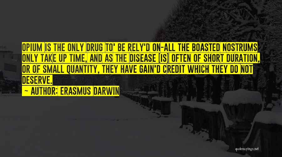 Duration Quotes By Erasmus Darwin