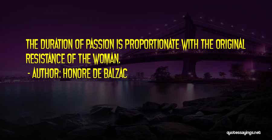 Duration Quotes By Honore De Balzac