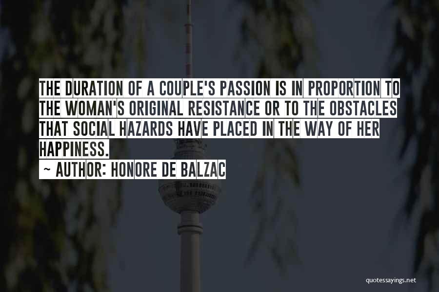Duration Quotes By Honore De Balzac