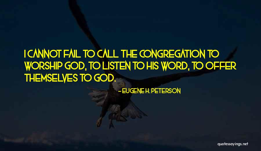 Durelle Allen Quotes By Eugene H. Peterson Durelle Allen Quotes By Eugene H. Peterson
