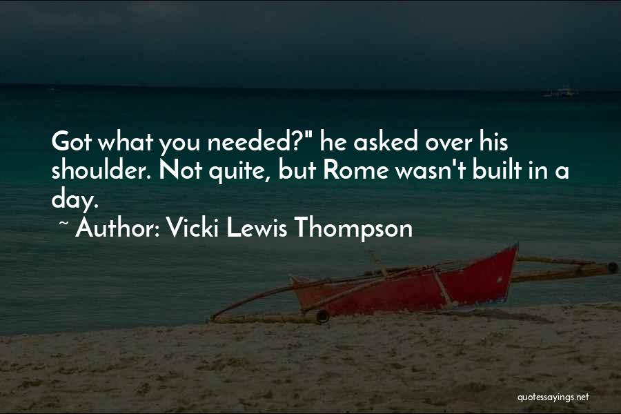 Duret Hemorrhages Quotes By Vicki Lewis Thompson
