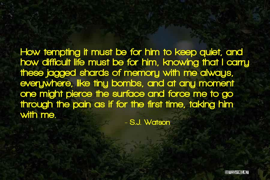 Durians And Alcohol Quotes By S.J. Watson Durians And Alcohol Quotes By S.J. Watson
