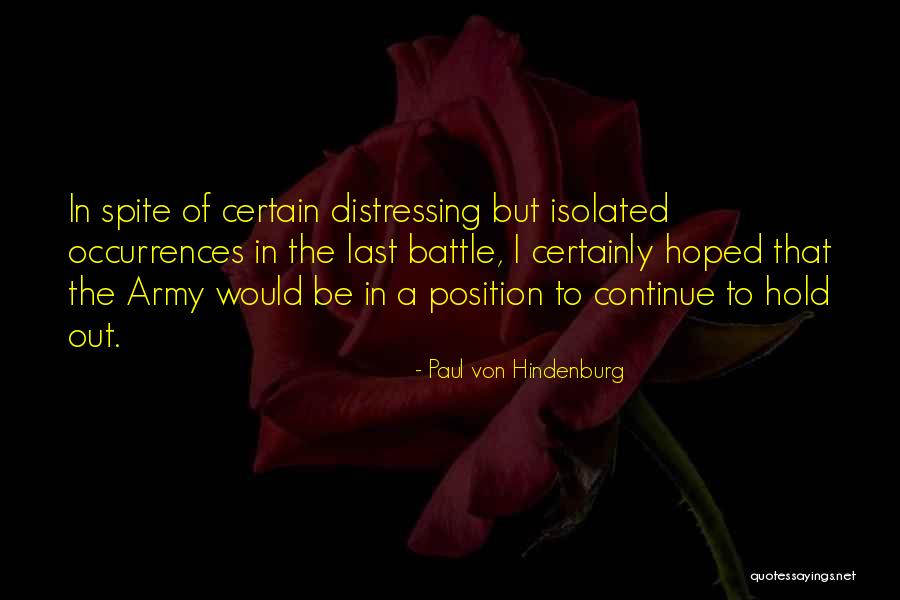 Durkees Sauce Quotes By Paul Von Hindenburg Durkees Sauce Quotes By Paul Von Hindenburg