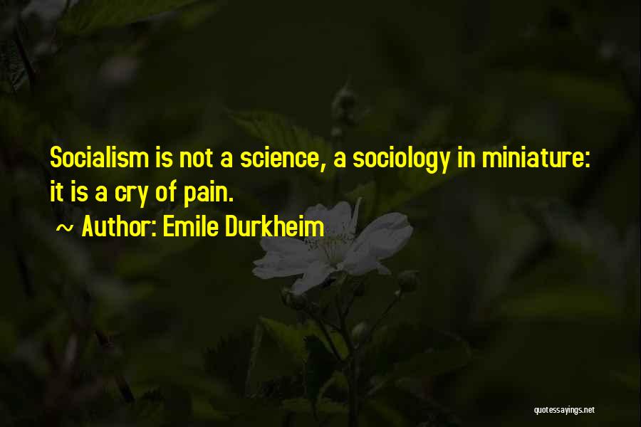 Durkheim Sociology Quotes By Emile Durkheim