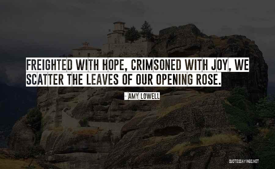 Durnin And Womersley Quotes By Amy Lowell