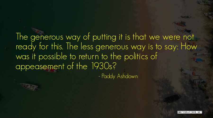 Durvella Quotes By Paddy Ashdown Durvella Quotes By Paddy Ashdown