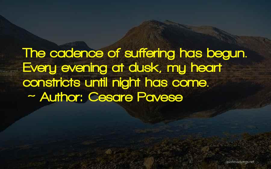 Dusk Quotes By Cesare Pavese