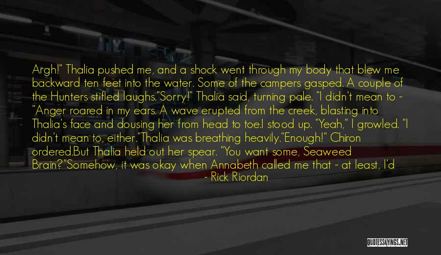 Dust Balls Quotes By Rick Riordan Dust Balls Quotes By Rick Riordan