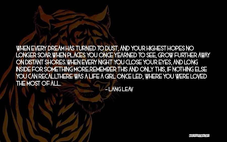 Dust Girl Quotes By Lang Leav Dust Girl Quotes By Lang Leav