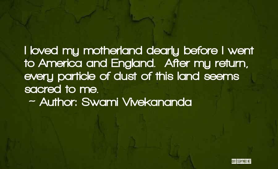 Dust Particle Quotes By Swami Vivekananda