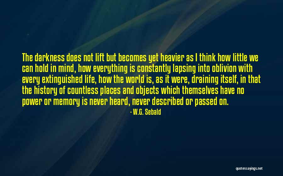Dust Theory Quotes By W.G. Sebald Dust Theory Quotes By W.G. Sebald