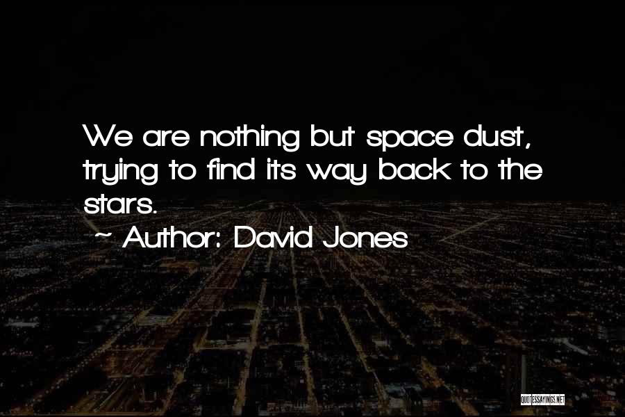 Dust To Dust Quotes By David Jones