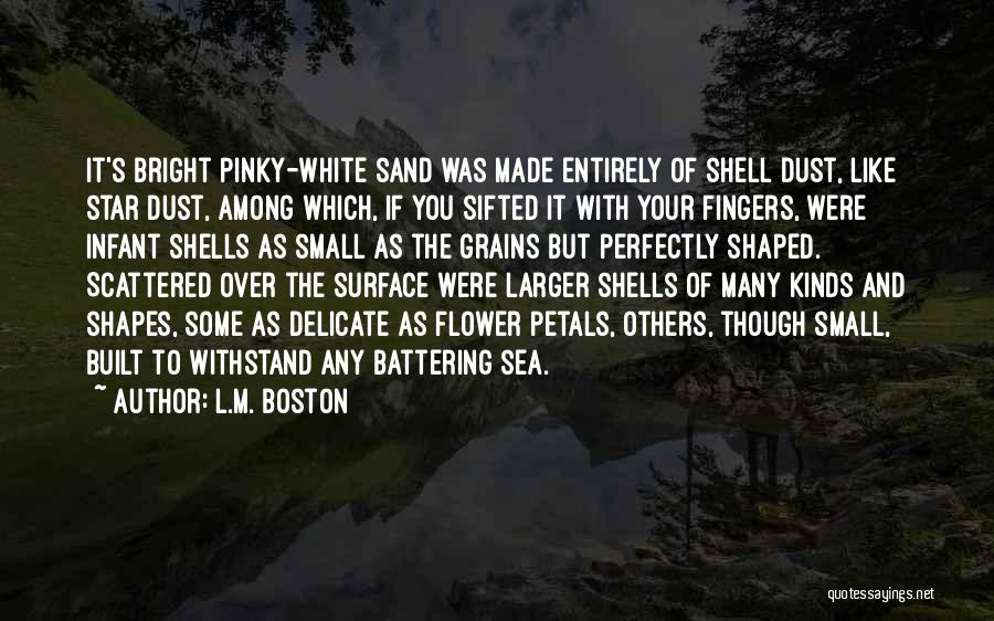 Dust To Dust Quotes By L.M. Boston
