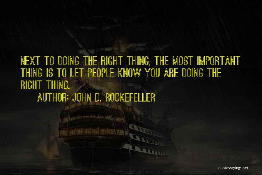 Dustshift Quotes By John D. Rockefeller