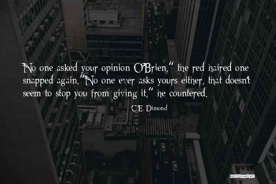 Duttons Family Quotes By C.E. Dimond Duttons Family Quotes By C.E. Dimond