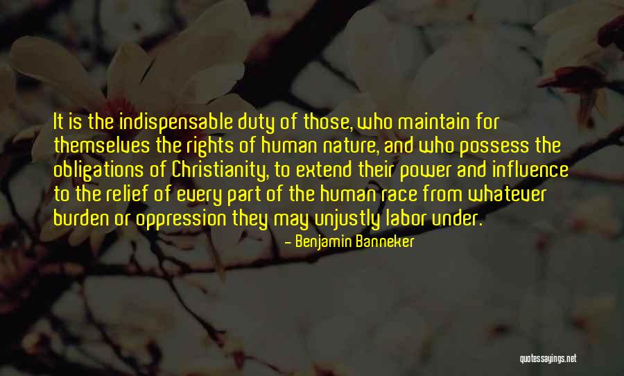 Duty And Power Quotes By Benjamin Banneker Duty And Power Quotes By Benjamin Banneker