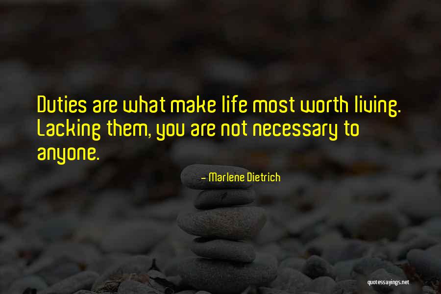 Duty Responsibility Quotes By Marlene Dietrich Duty Responsibility Quotes By Marlene Dietrich