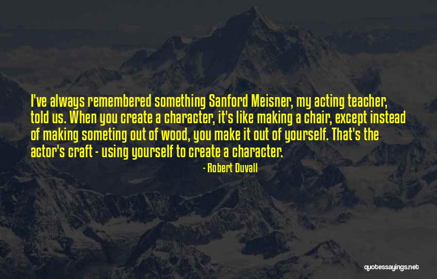 Duvall Quotes By Robert Duvall