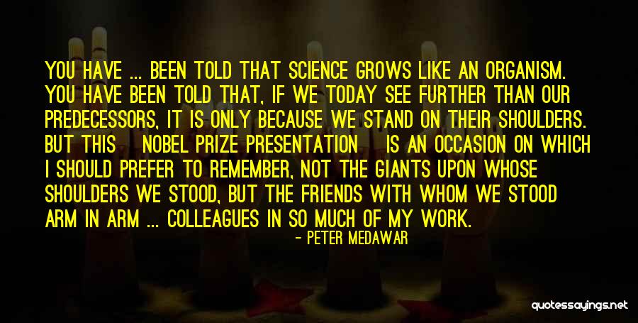 Duvara Monte Quotes By Peter Medawar Duvara Monte Quotes By Peter Medawar