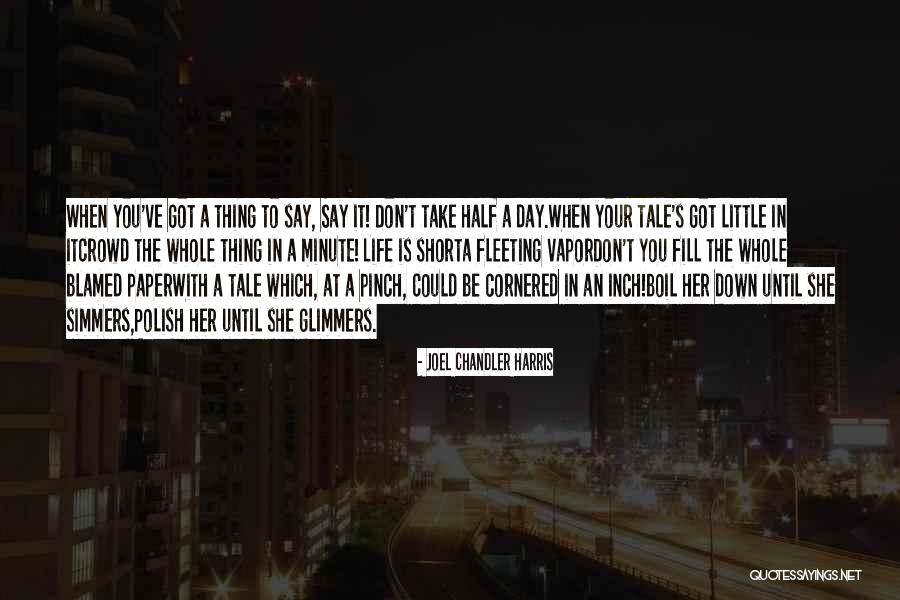 Duygularimiz Quotes By Joel Chandler Harris Duygularimiz Quotes By Joel Chandler Harris