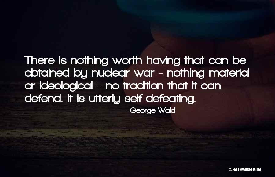 Duygunun G Nl G Quotes By George Wald