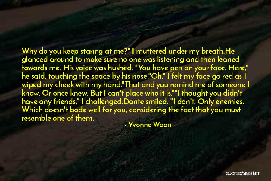Dvemi Tlupami Quotes By Yvonne Woon Dvemi Tlupami Quotes By Yvonne Woon